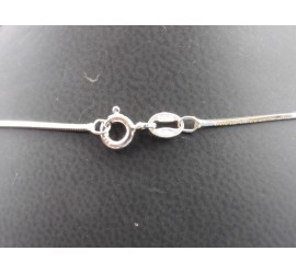 Zilveren hanger met paarse zirkonia en collier