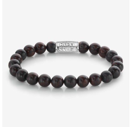 Rebel & Rose armband Red-Brown Sugar