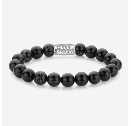 Rebel & Rose armband Black Velvet