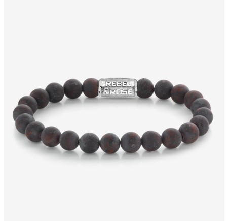 Rebel & Rose armband Matt Red-Brown Sugar