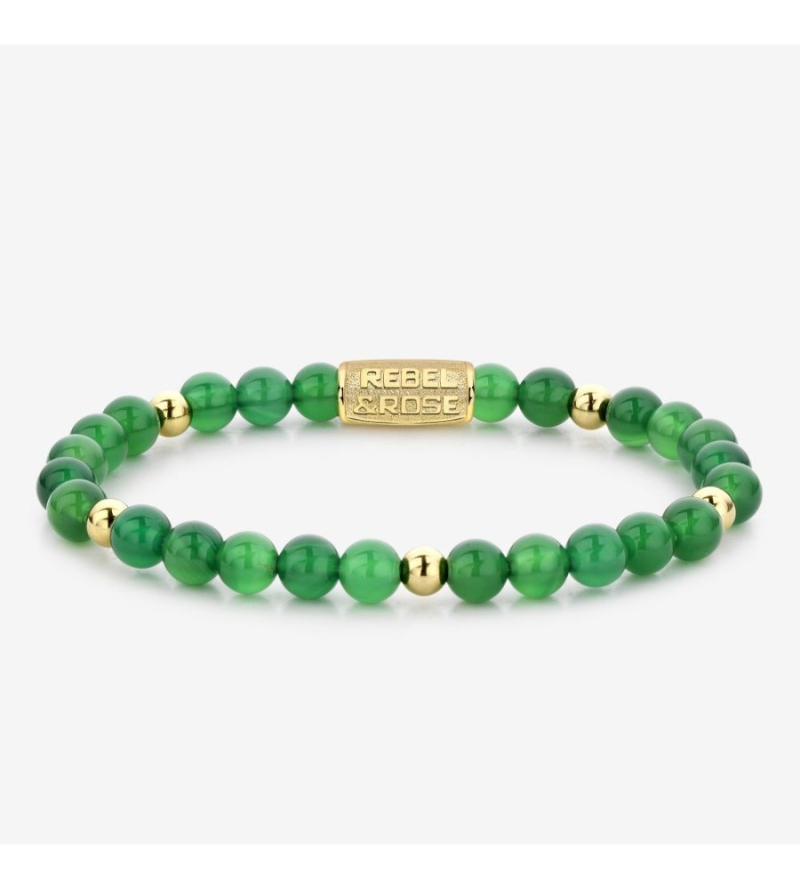 Rebel & Rose armband Green Harmoney