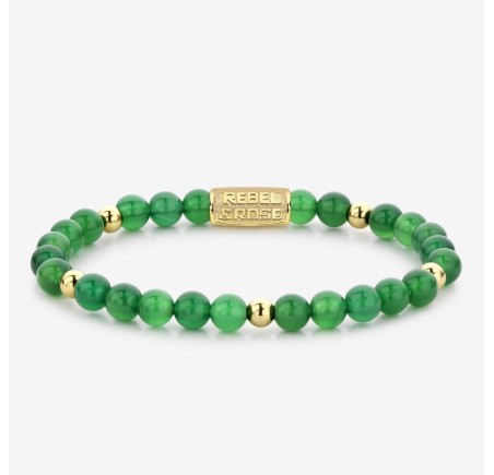 Rebel & Rose armband Green Harmoney