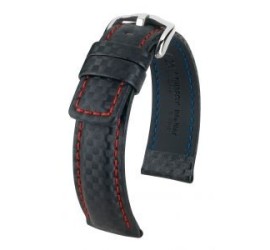 Hirsch horlogeband Carbon