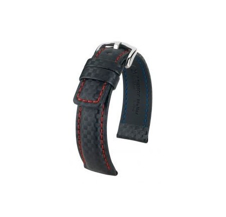 Hirsch horlogeband Carbon