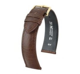 Hirsch horlogeband Camelgrain
