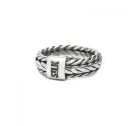 Silk zilveren ring 341