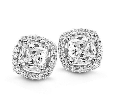 Rosa di Luca zilveren ring met zirkonia