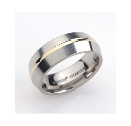 Boccia titanium ring