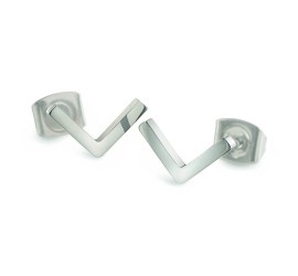 Boccia titanium oorknoppen