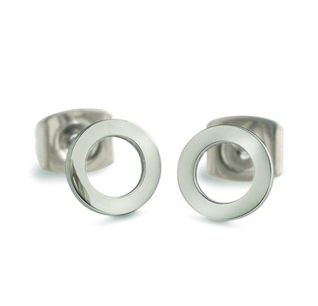 Boccia titanium oorknoppen