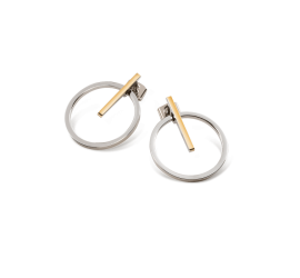 Boccia titanium oorknoppen