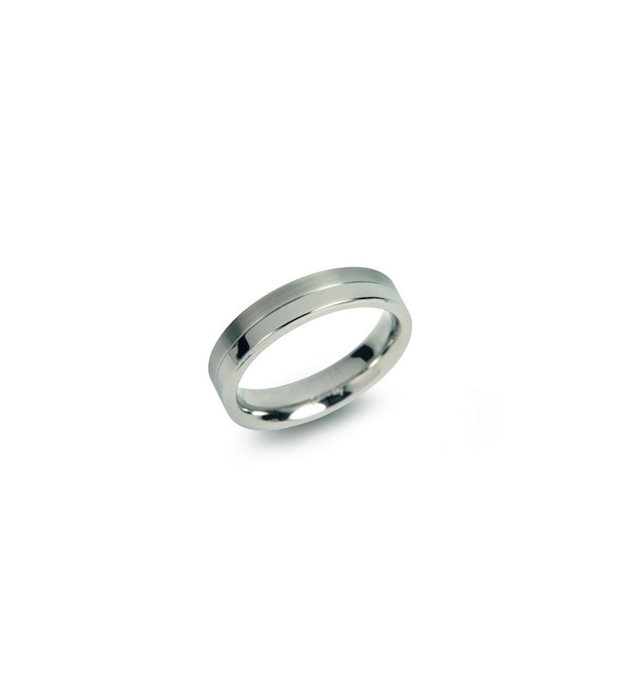 Boccia titanium ring