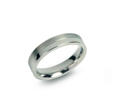 Boccia titanium ring