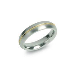 Boccia titanium ring