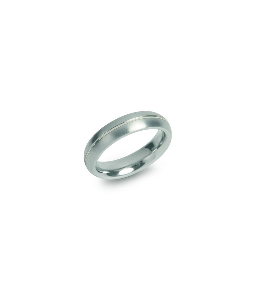 Boccia titanium ring