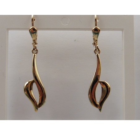 Gouden oorhangers
