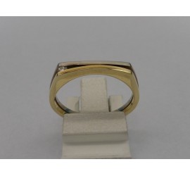 Gouden damesring met briljant