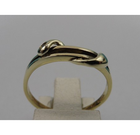 Gouden damesring met briljant
