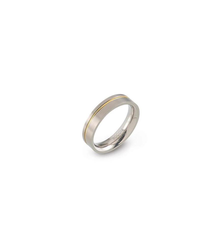 Boccia titanium ring
