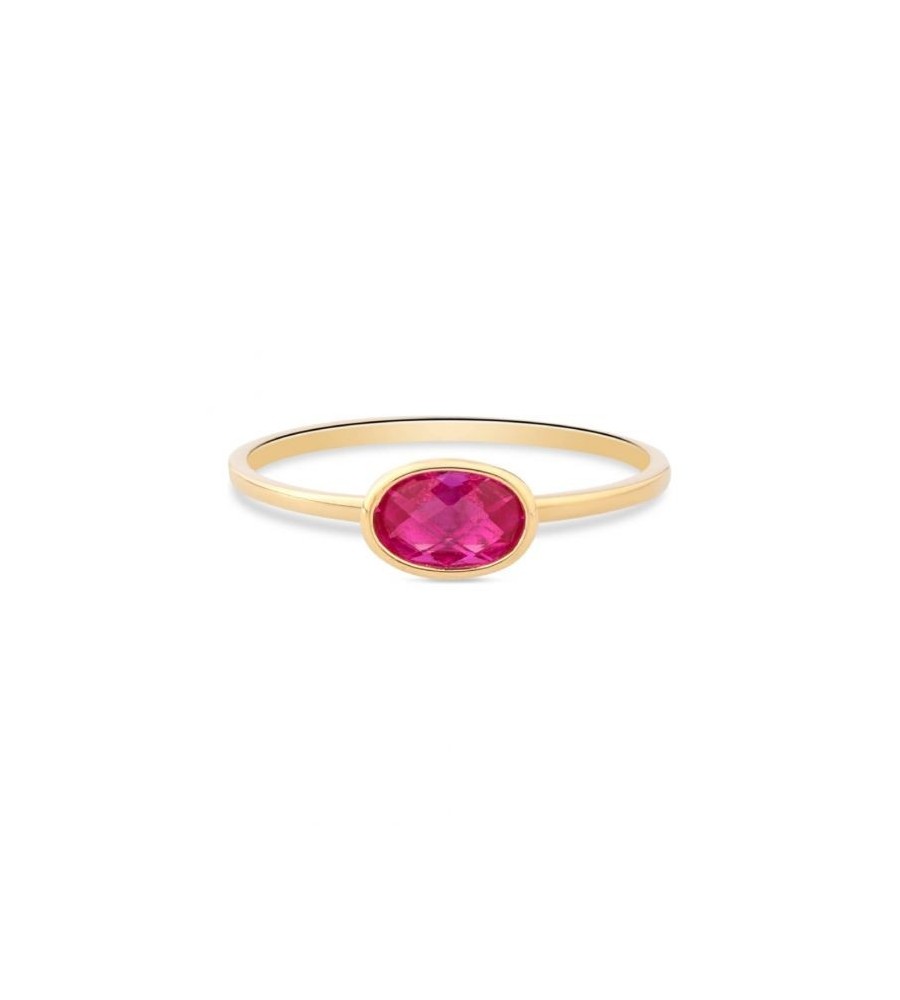 Swing Jewels gouden ring met zirkonia