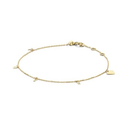 Jackie gouden armband LOVE