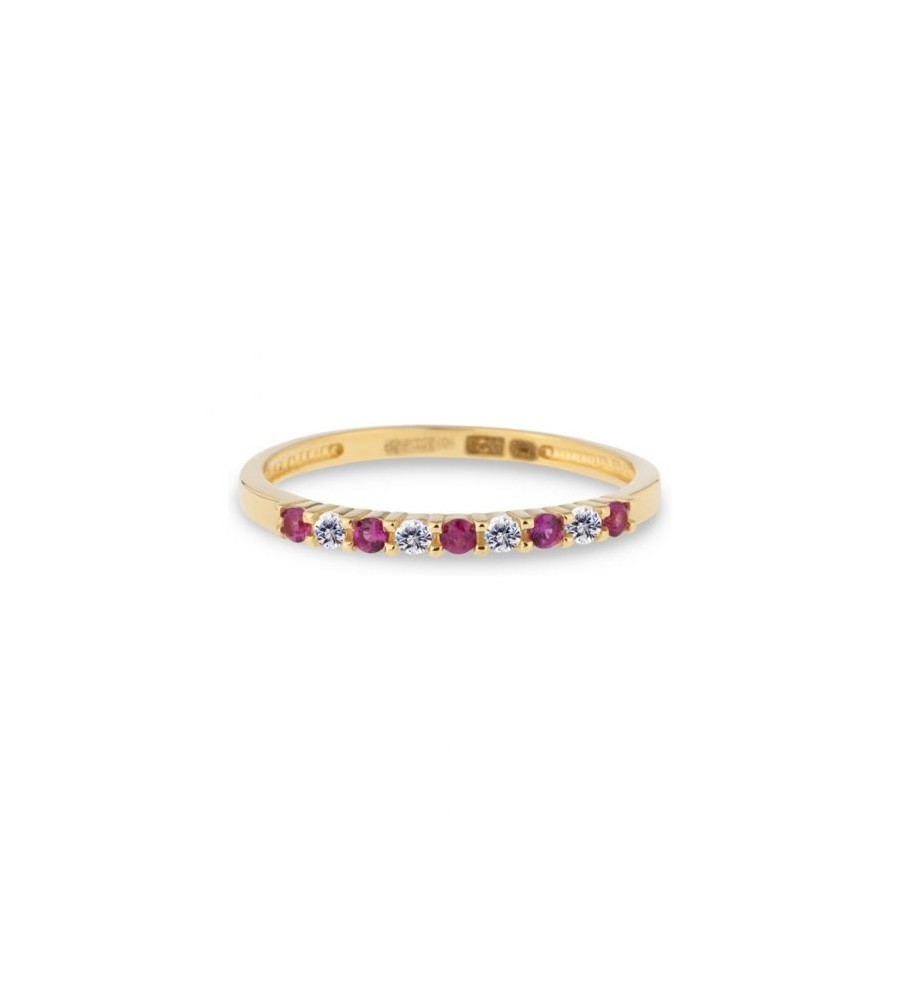Swing Jewels gouden ring met zirkonia