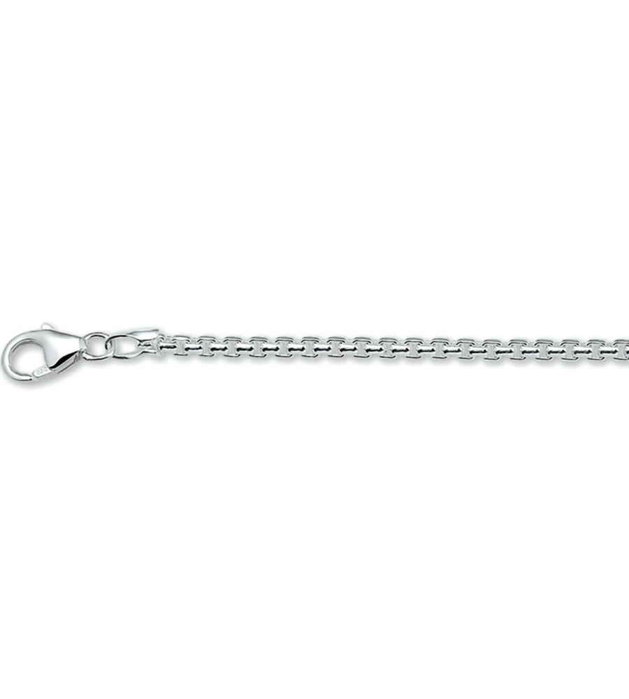 Zilveren venetiaans collier rond