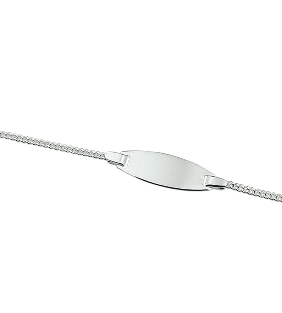 Zilveren babyplaatbandje