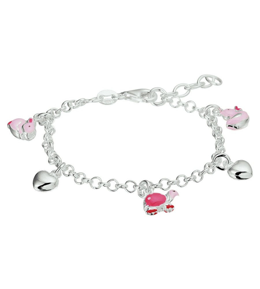 Zilveren bedelarmbandje