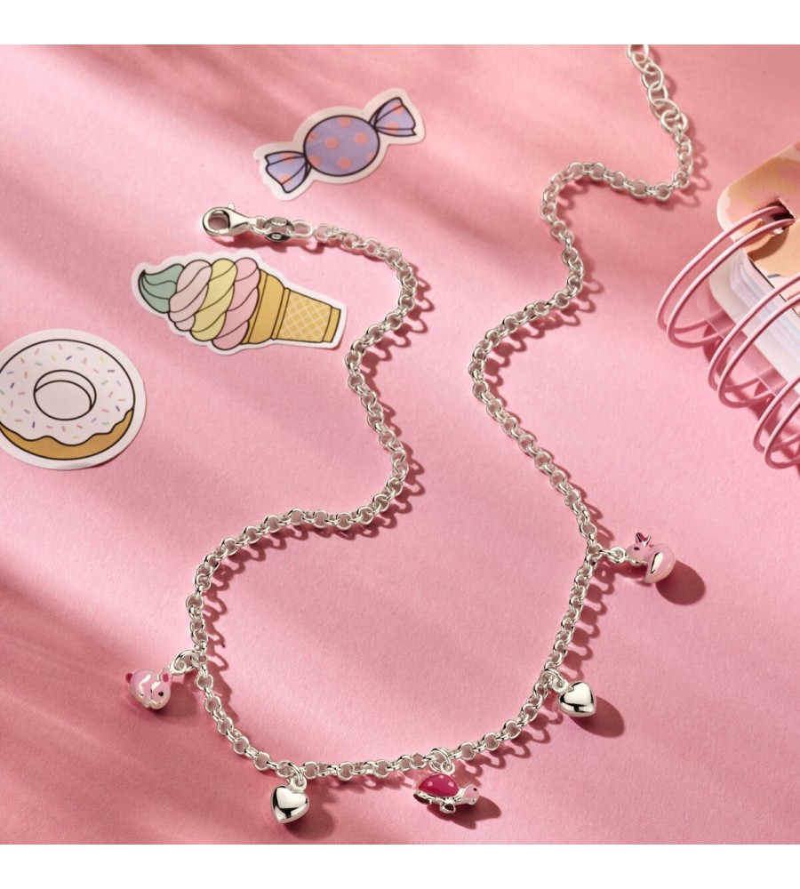 Zilveren bedelarmbandje