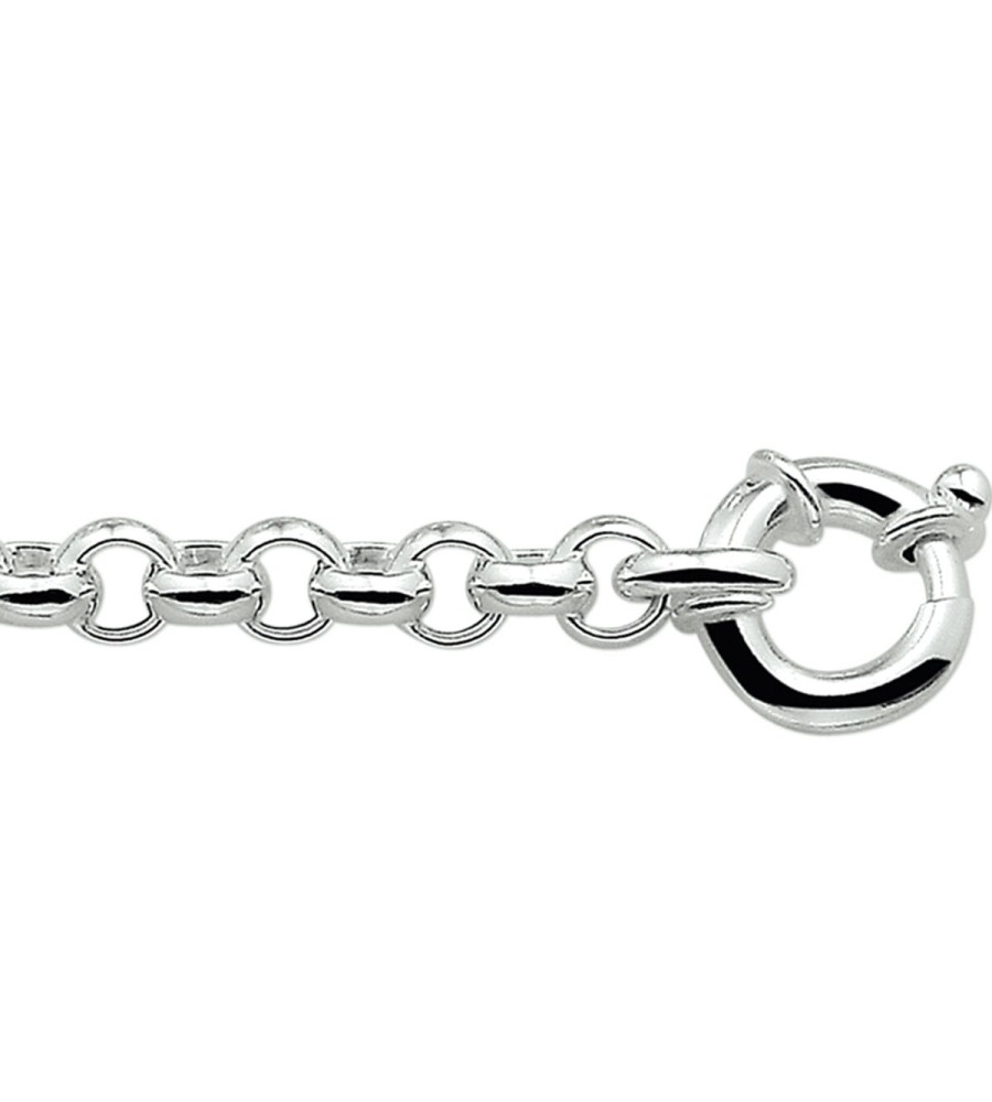 Zilveren jasseron armband