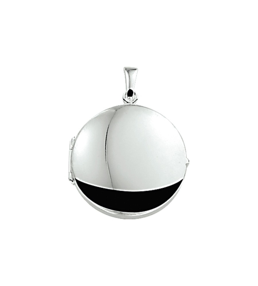 Zilveren hanger medaillon