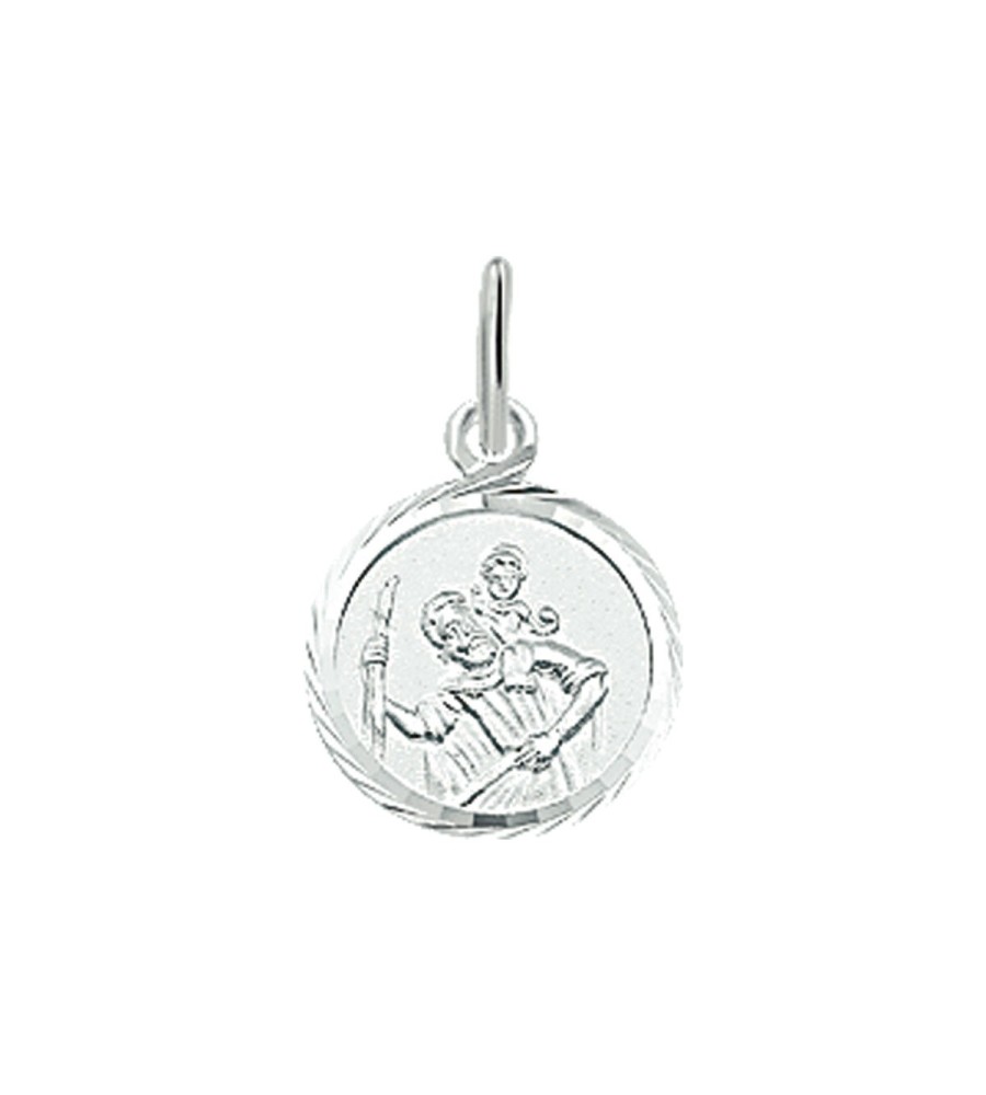 Zilveren hanger Christoffel