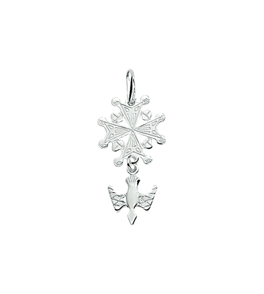 Zilveren hanger hugenootkruisjes Zilveren hanger hugenootkruisjes