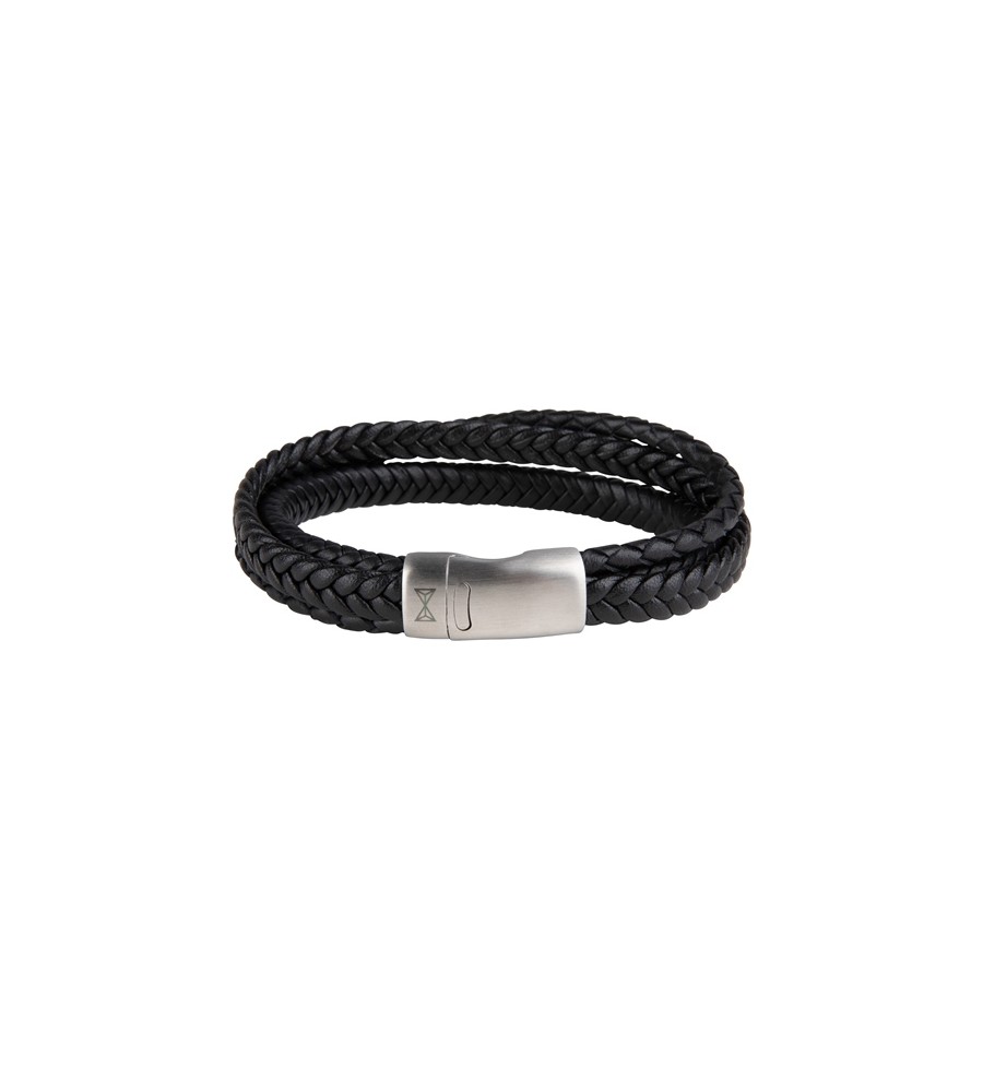 Aze armband Iron Three String Black