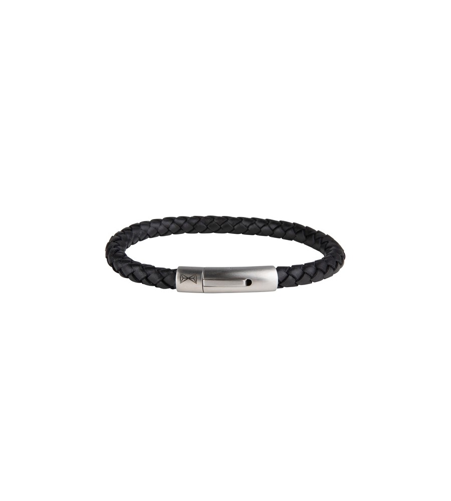 Aze armband Iron Single String Black