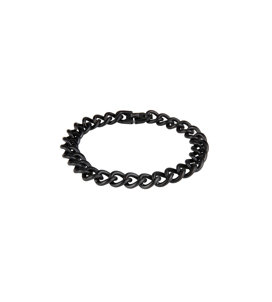 Aze armband Gourmette Satin Noir