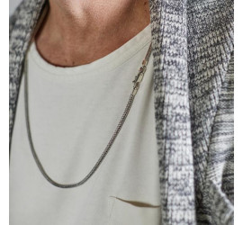 Silk zilveren collier 170 Silk zilveren collier 170