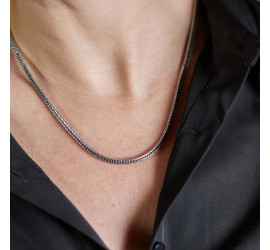 Silk zilveren collier 170 Silk zilveren collier 170