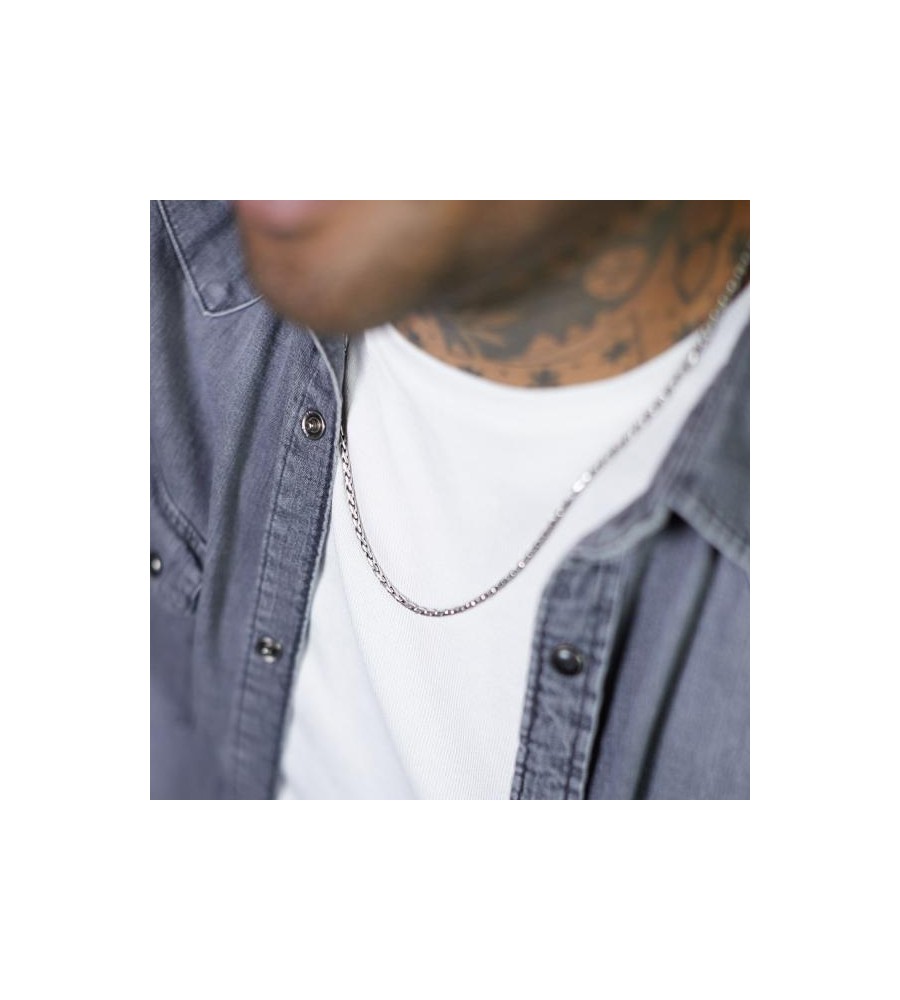 Silk collier 169 Silk zilveren collier 169