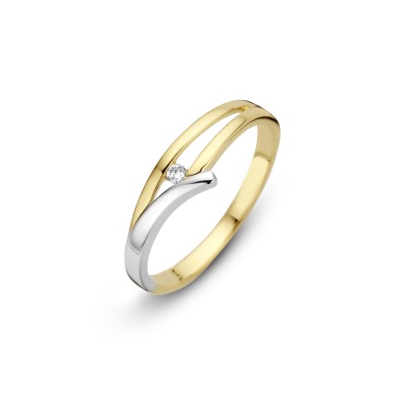 Gouden Briljant damesring met briljant Caro 607010033