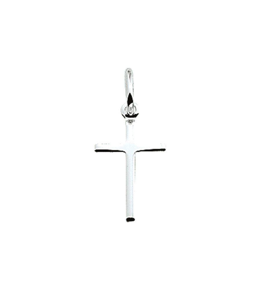 Zilveren hanger kruisje
