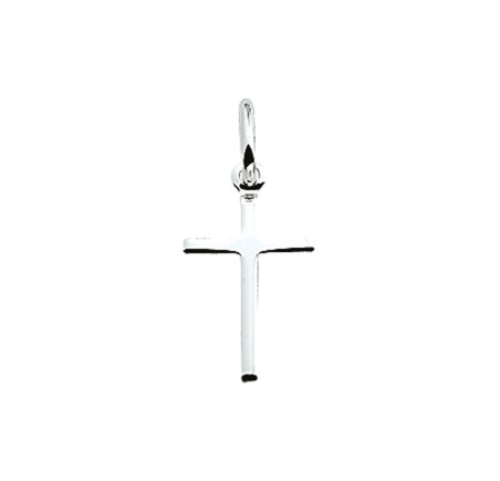 Zilveren hanger kruisje
