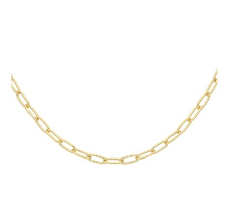 Zilveren collier verguld 102.8105.45