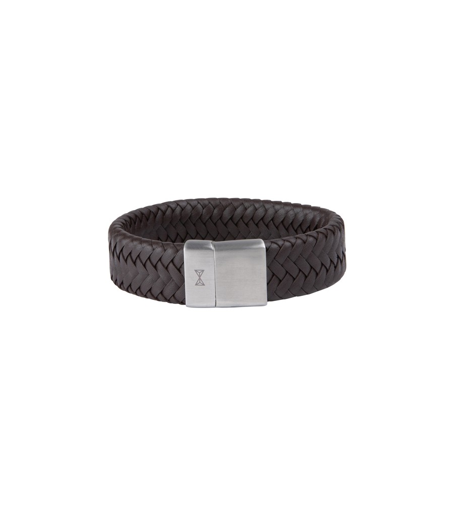 Aze armband Vast Iron Jack Brown
