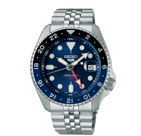 Seiko 5 GMT horloge automaat SSK003K1