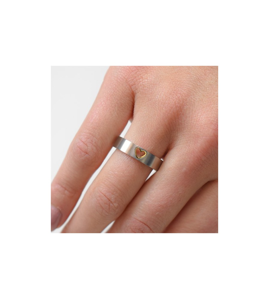 Boccia titanium ring