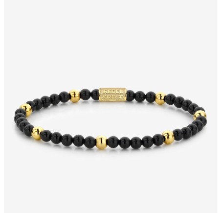 Rebel & Rose armband Black Panther RR-40043-G-M