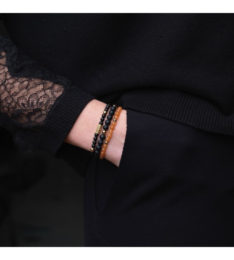 Rebel & Rose armband Black Panther