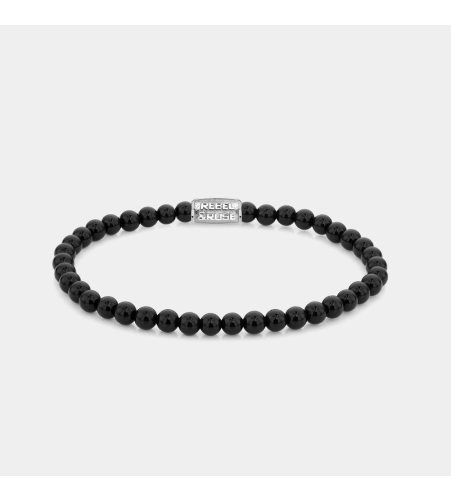 Rebel & Rose armband Black Velvet